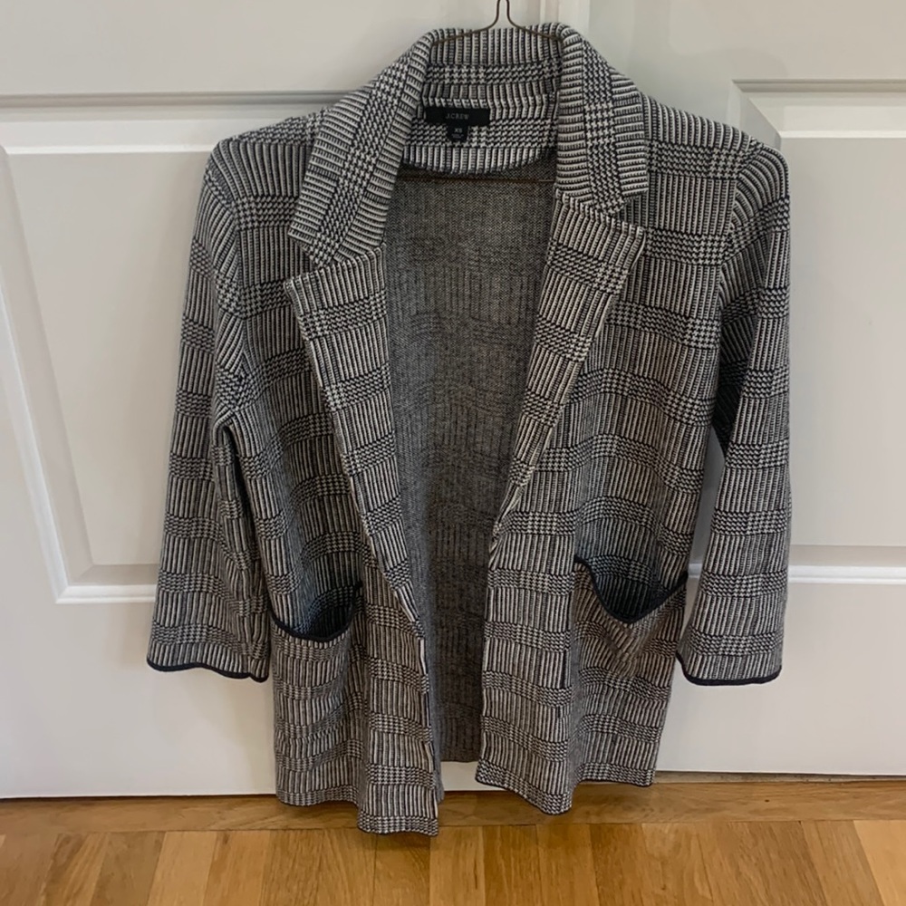 J.Crew sweater blazer